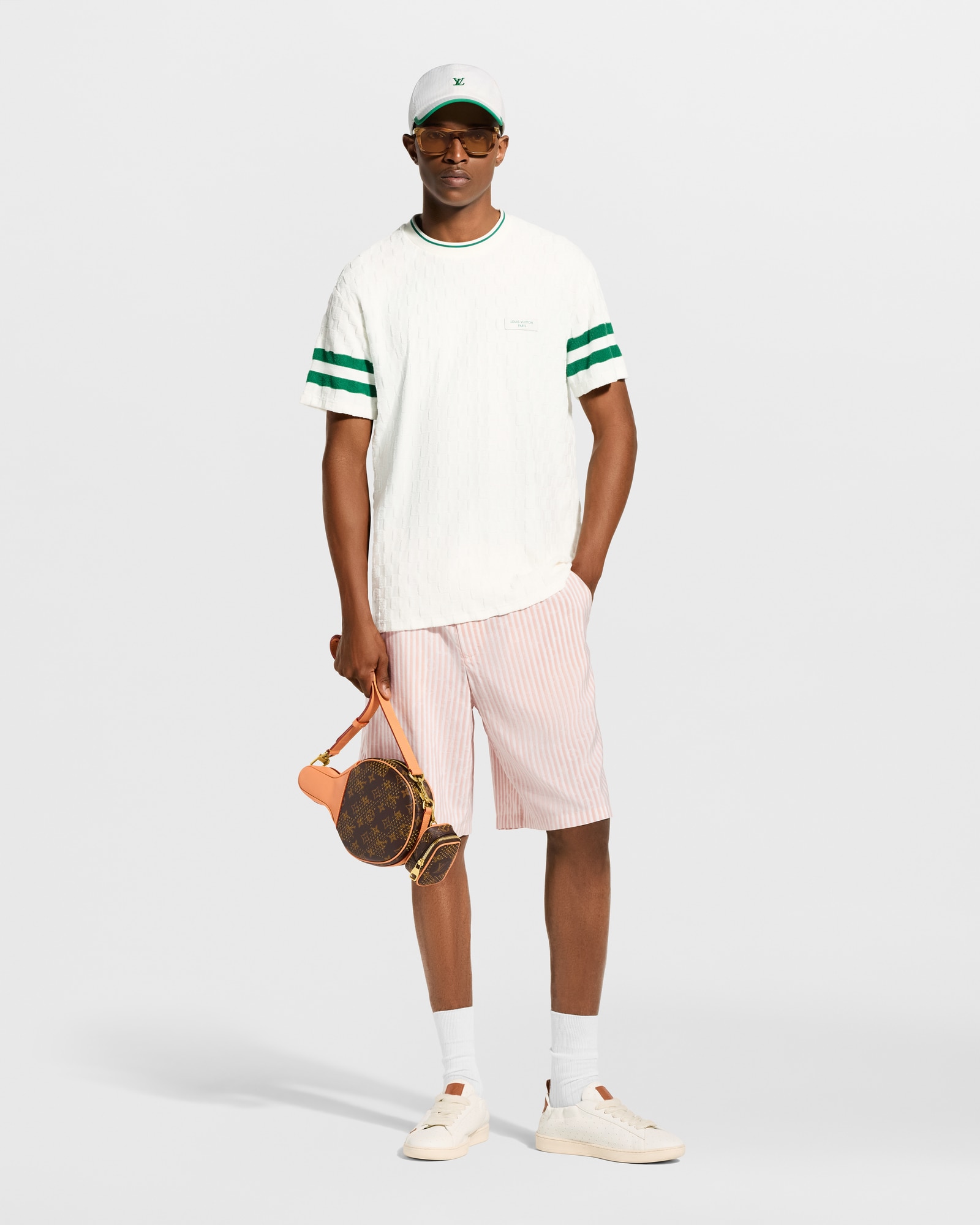 Damier Terry Tennis T-Shirt - Ready-to-Wear 1AK7IT | LOUIS VUITTON